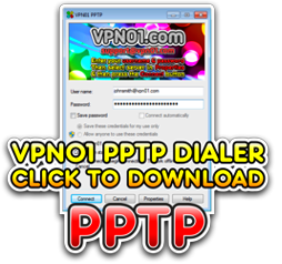Download Our PPTP Windows VPN Dialer